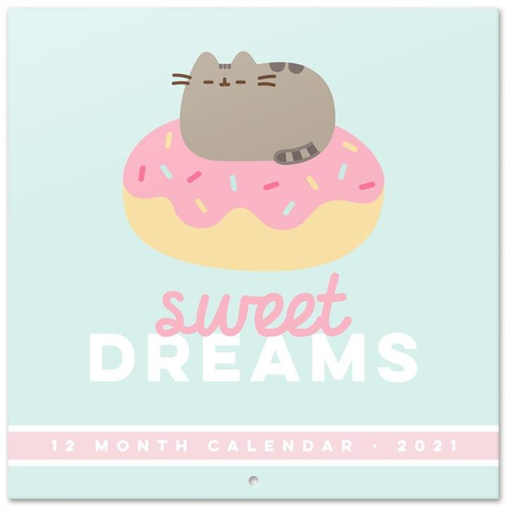Actual product image Pusheen A calendar for daily planning in the Foodie Collection (30 x 30 cm)