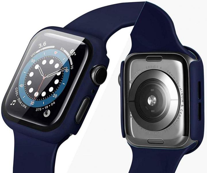 Actual product image Tech Apple 4/5/6/SE smart watch screen frame, Black