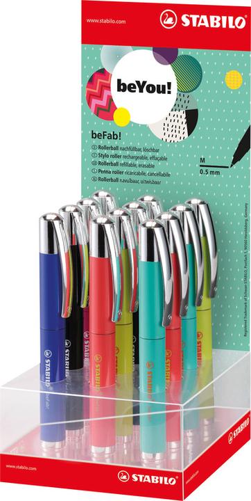 Image du produit STABILO Roller beYou! 3.0 beFab! (Bleu)