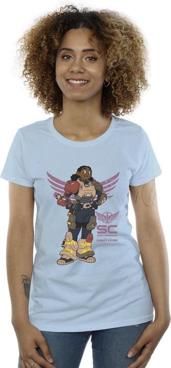 Actual product image Disney Womens/Ladies Lightyear Izzy Star Command Cotton T-Shirt (M)