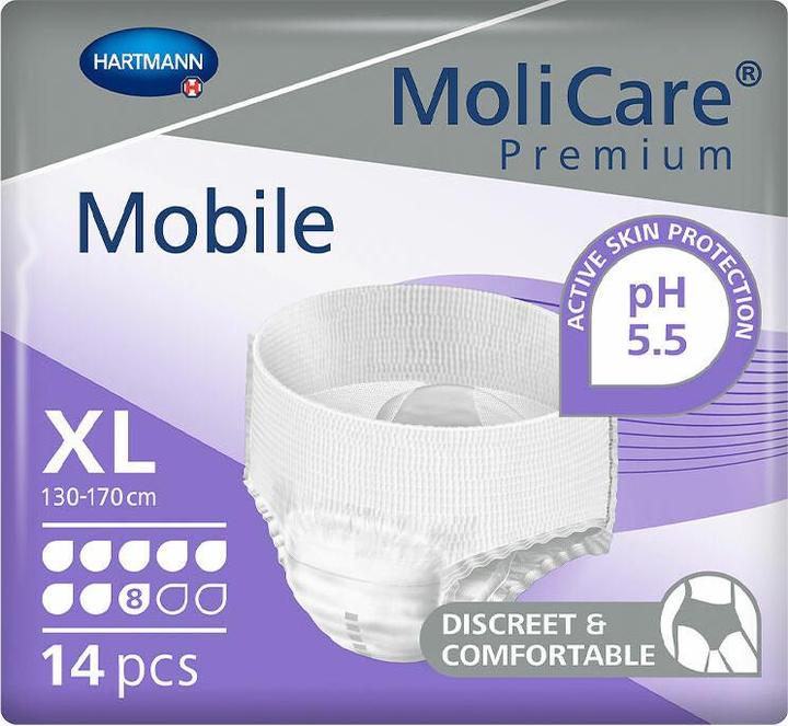 Produktbild MoliCare Mobile 8 Inkontinenz Pants (14 x, XL)