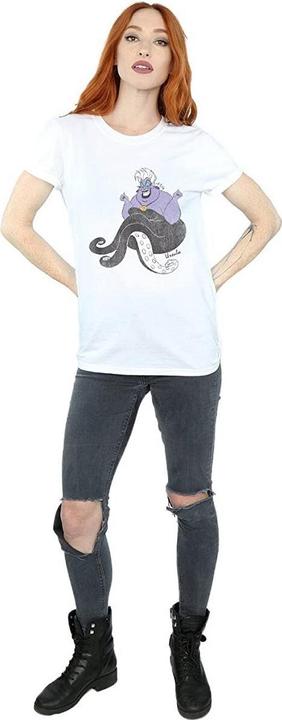 Image du produit The Little Mermaid Ursula T-shirt en coton boyfriend (S)