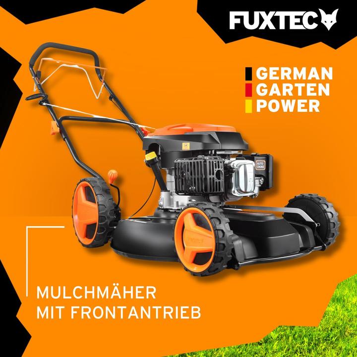 Actual product image Fuxtec Petrol lawn mower FX-RM51SA96 Mulching mower with drive (Petrol)