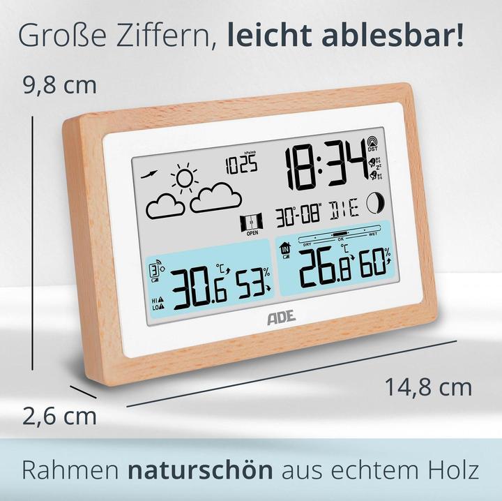 Produktbild ADE Digitale Wetterstation