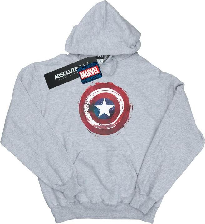 Captain America Splatter Shield Kapuzenpullover