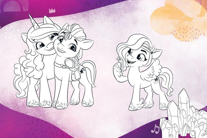 Actual product image My Little Pony My colouring book