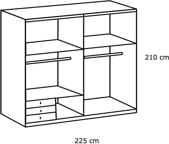 Produktbild Wimex Seattle (225 x 64 x 208 cm)