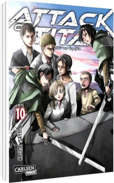 Immagine prodotto Attack on Titan, Band 10 (Tedesco, Hajime Isayama, 2015)