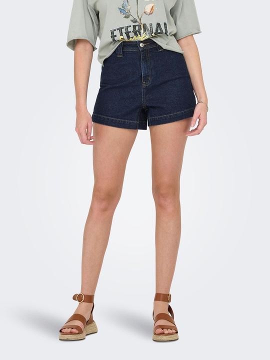 Produktbild Only ONLPARIS Hohe Taille Normal geschnitten Jeans-Shorts Jeans-Shorts (XS)