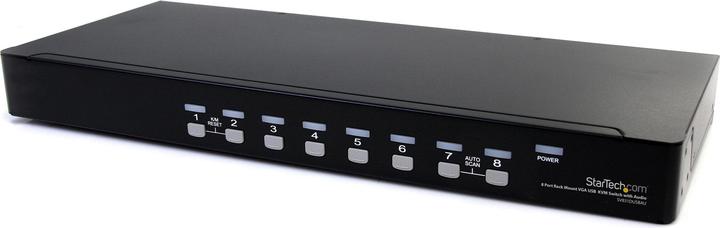StarTech .com Commutateur KVM 8 ports USB VGA montable en rack