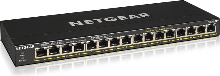 Produktbild Netgear GS316PP (16 Ports)