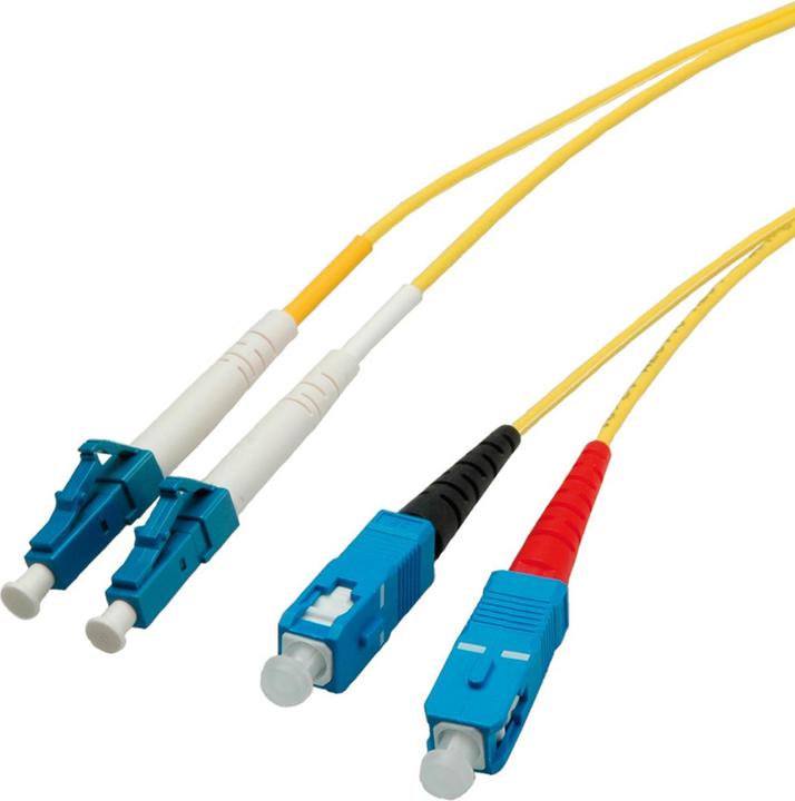 Actual product image OEM LWL patch cable singlemode (S/UTP, CAT6a, 3 m)