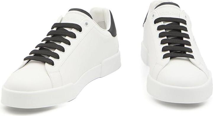 Produktbild Dolce & Gabbana portofino light sneakers in black and white leather (45)
