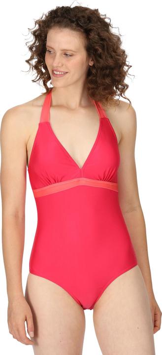 Actual product image Regatta Womens/Ladies Flavia Contrast One Piece Swimsuit (34 D)