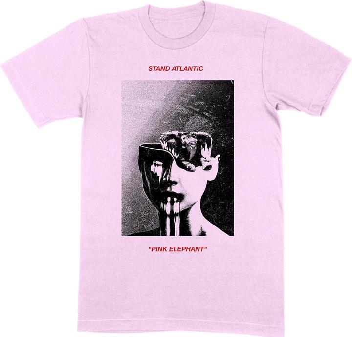 Stand Atlantic Erwachsene Rosa Elefant TShirt