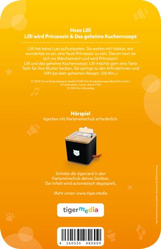 Produktbild Tigermedia Tigercard Hexe Lilli: Lilli wird Prinzessin Das geheime Kuchenrezept (Deutsch)