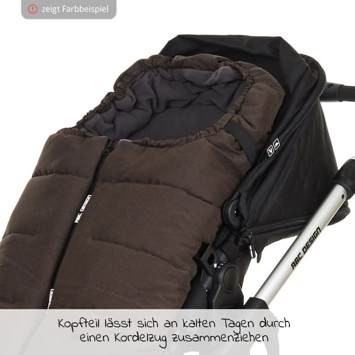 Produktbild ABC Design Winterfusssack pine