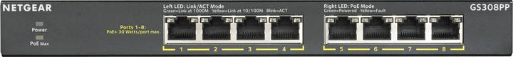 Produktbild Netgear GS308PP-100EUS (8 Ports)