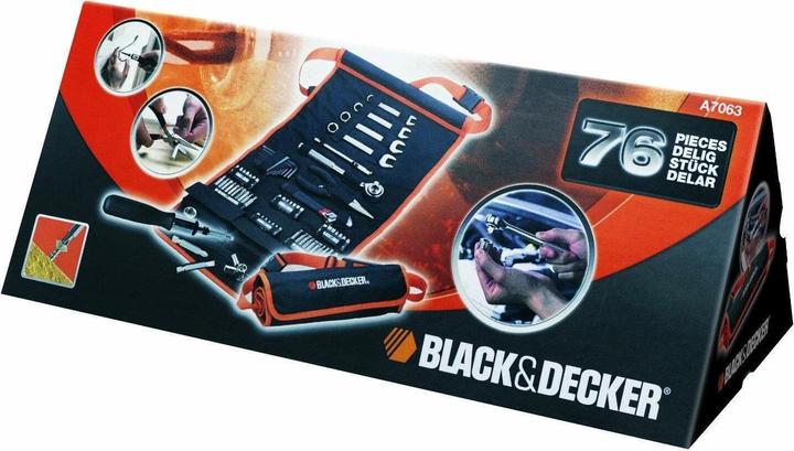 Produktbild Black & Decker AutowerkzeugZubehör (76 Teile)