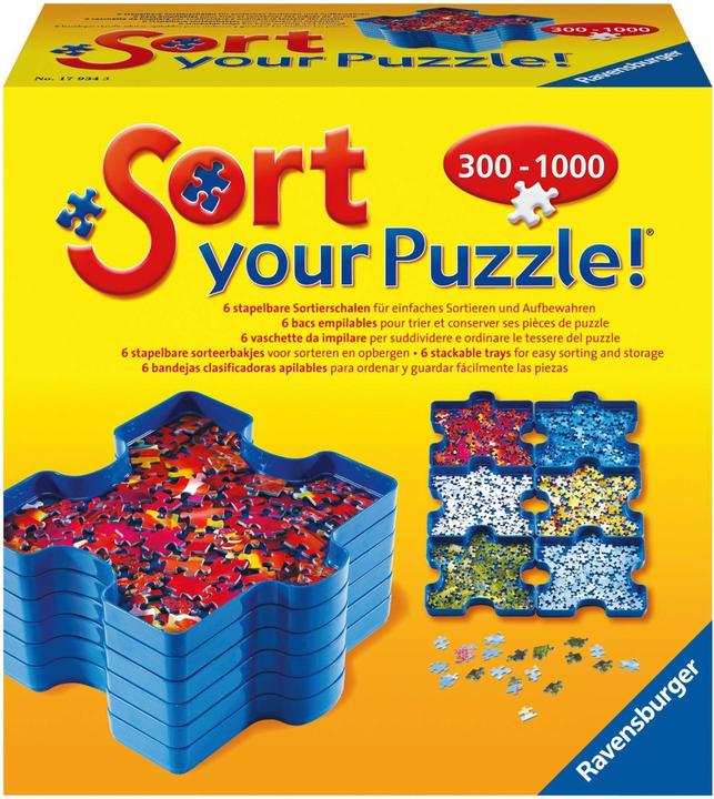 Image du produit Ravensburger Triez votre puzzle! (1000 pièces)