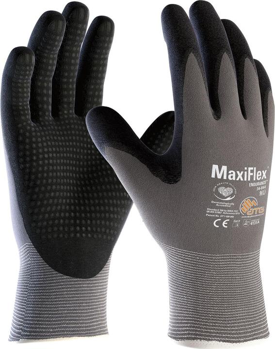 Actual product image ATG Gloves MaxiFlex® Endurance™ 34-844 size 9 grey/black EN 388 PPE category II (9)