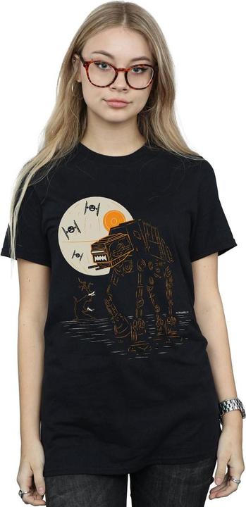 Immagine prodotto Star Wars Halloween AT AT Maglietta Ampia Donna (XXL)