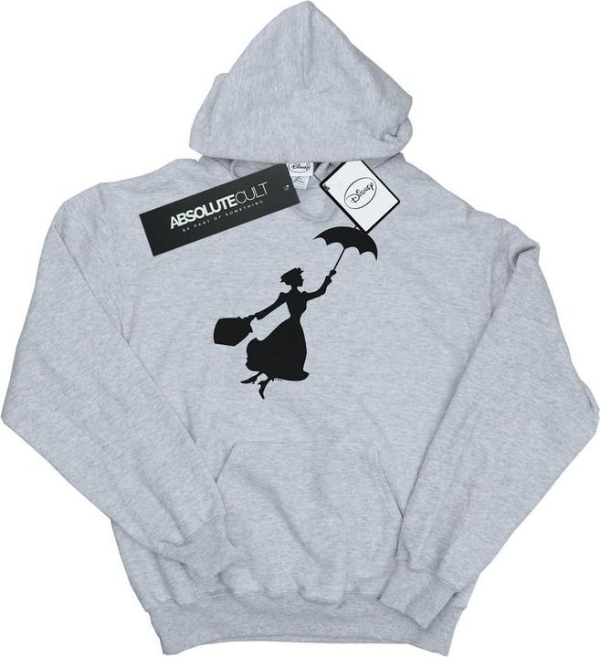 Immagine prodotto Disney Mary Poppins Flying Silhouette Felpa con Cappuccio Ragazzi (152, 158)