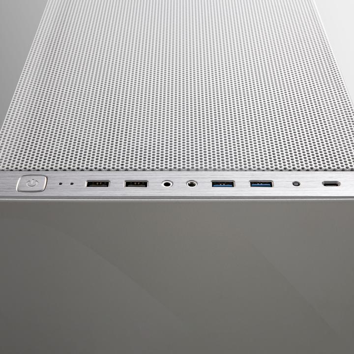 Immagine prodotto Geometric Future Futuro M8 Lohan Mid tower Pc behuizing, verticaal luchtkanaalontwerp, Wit, GEO-M8-LOW (E-ATX, ATX, Mini-ITX, mATX)