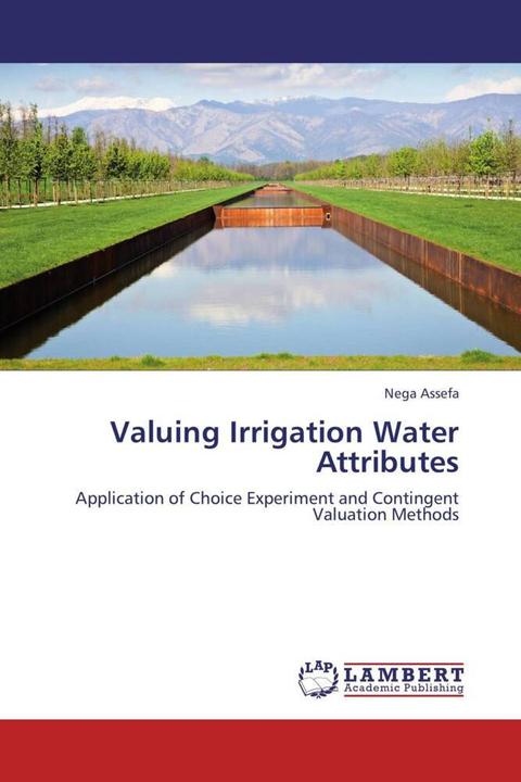 Actual product image Valuing Irrigation Water Attributes (German, Nega Assefa, 2013)