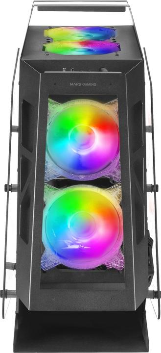 Produktbild Mars Gaming Boitier Mini Tour Micro Atx Mc61 RGB Avec Panneau Vitré (Noir) (Mini-ITX, mATX)