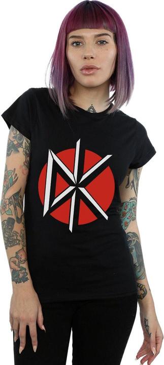 Actual product image Dead Kennedys Womens/Ladies Classic Logo Cotton T-Shirt (L)