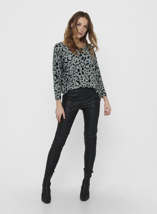 Actual product image Only Printed top with 3/4 sleeves (L)