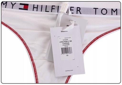 Actual product image Tommy Hilfiger Women's Logo Thong Briefs - Size S (S)
