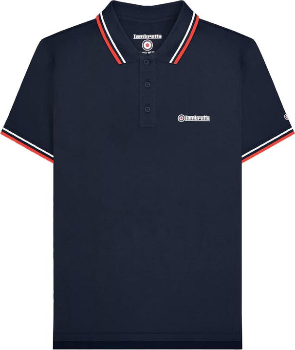 Rouge, Bleu marine foncé, Blanc