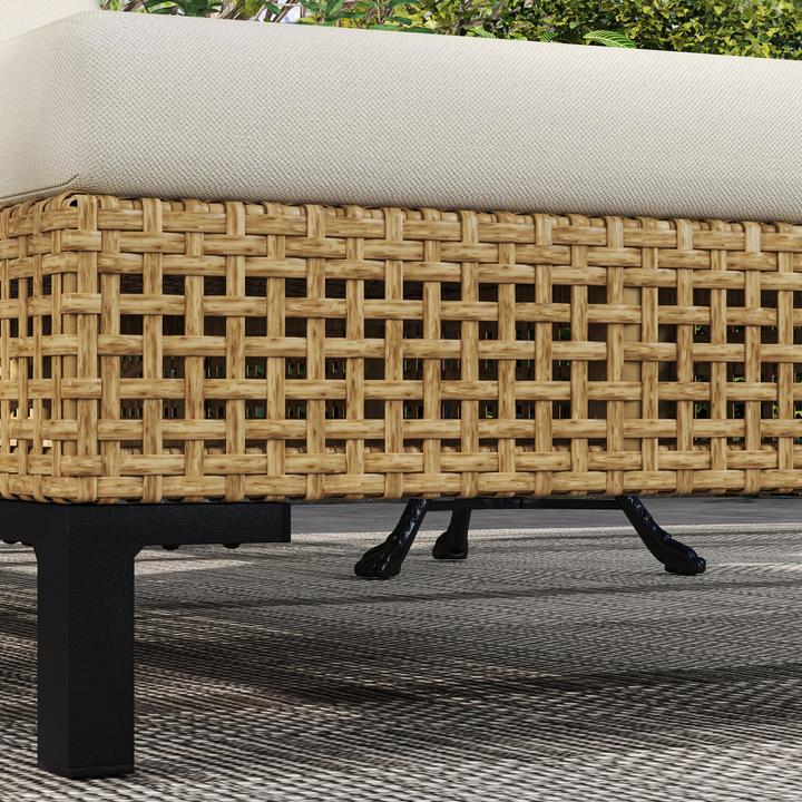Image du produit Outsunny Chaise longue de jardin avec dossier réglable (65 cm)