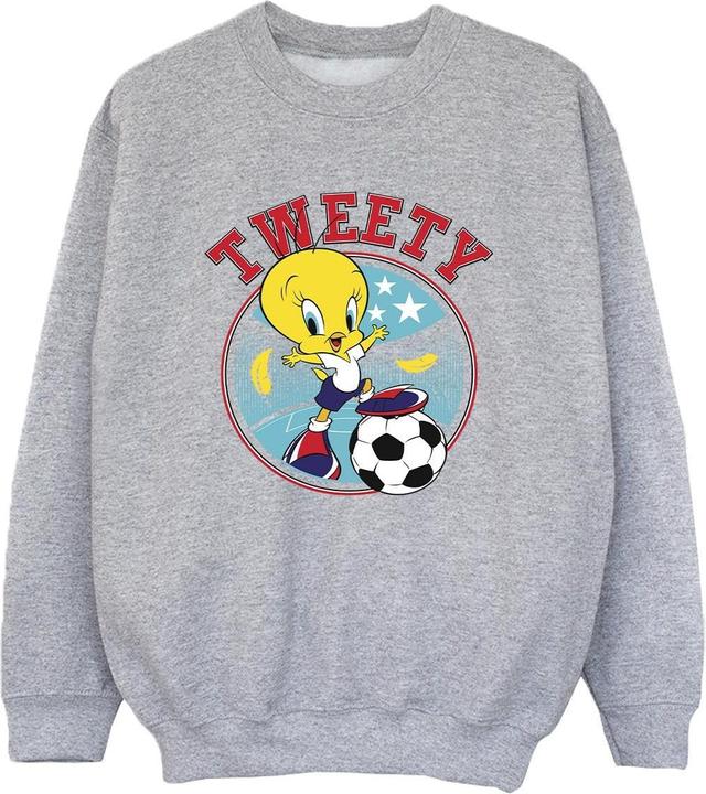 Produktbild Looney Tunes Tweety Football Circle Sweatshirt Jungen (140, 146)