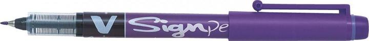 Image du produit Pilot Stylo fibre V Sign Pen, violet, épaisseur de trait : 0,6mm (Violet, 1 x)