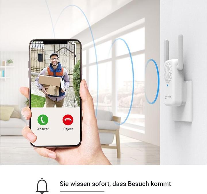 Actual product image EZVIZ Works with DB1 & DB1C (Wireless)