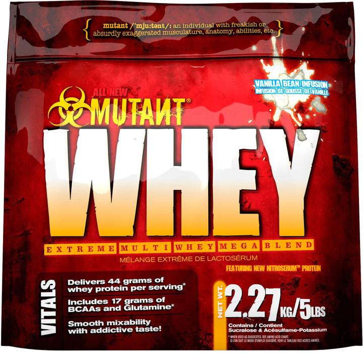 Produktbild Mutant Whey Protein (Vanille, 1 Stk., 2268 g)