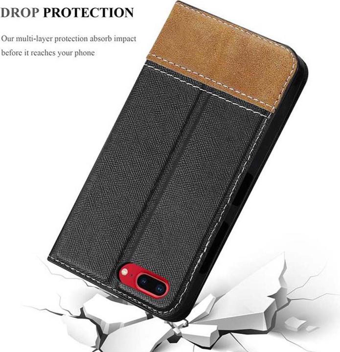 Productafbeelding Cadorabo Boek X Portemonnee Hoesje (Apple iPhone 7 Plus)