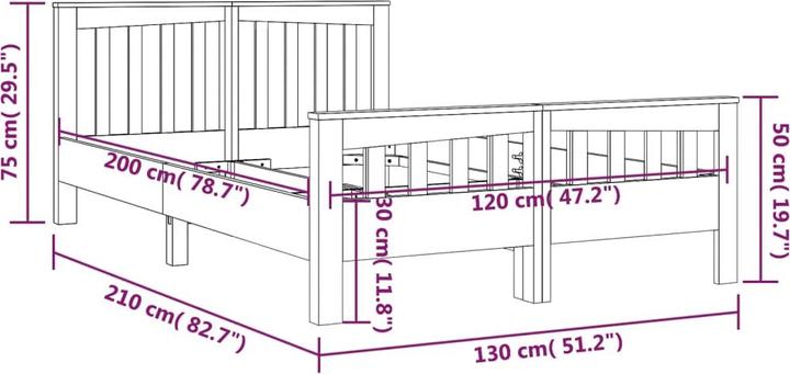 Immagine prodotto VidaXL Martha (120 x 200 cm)