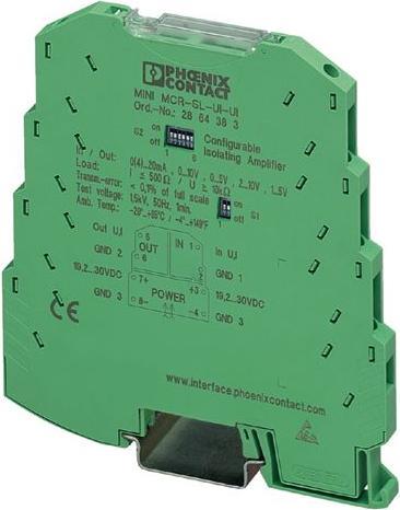 Produktbild Phoenix Contact Normsignal-Trennverstärker 0-10V/4-20mA