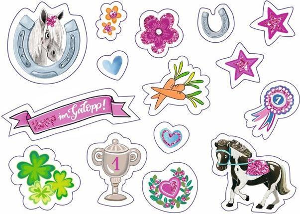 Image du produit Set de papier à lettres chevaux (20 pcs)