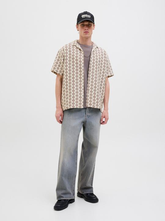 Produktbild Jack & Jones Jorsummer Luke Texture Resort Shirt Ss (XXL)