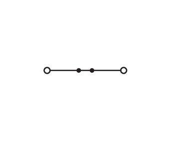 Produktbild Wago DIN-Schienenklemme 2 x 6 mm2 grau (Diverse)