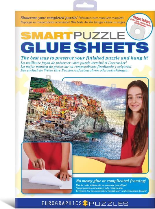 Eurographics Pellicole adesive per puzzle (8 pezzi)