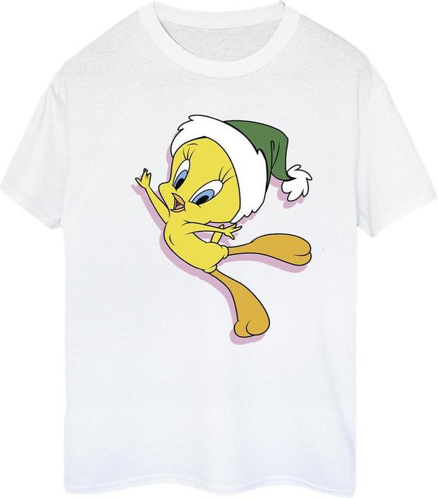 Immagine prodotto Looney Tunes Tweety Christmas Hat Maglietta Ampia Donna (S)