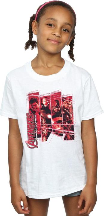 Image du produit - T-shirt AVENGERS TEAM COLLAGE - Fille (128)