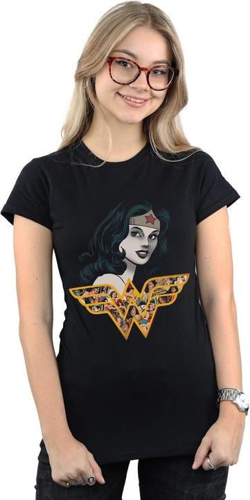 Immagine prodotto Wonder Woman Retro Collage Maglietta Donna (XXL)