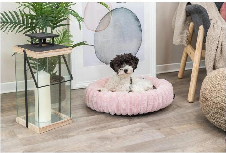 Actual product image Trixie Lonni dog bed ø 60 cm, pink (Dog)